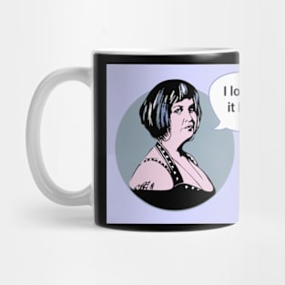 Gavin and Stacey Pop Art 'I Loves It I  Do' Mug